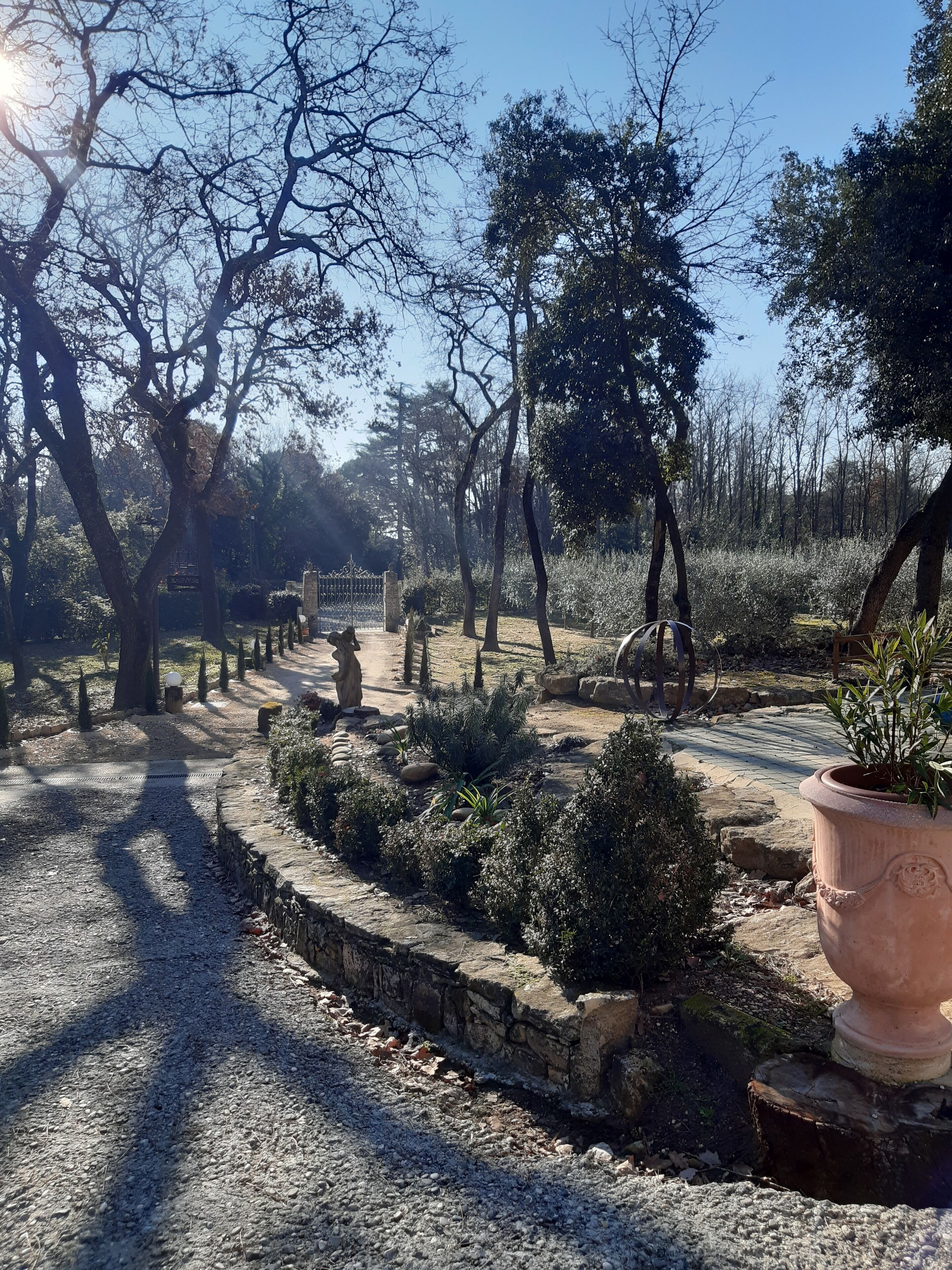 Enceinte de l’hébergement