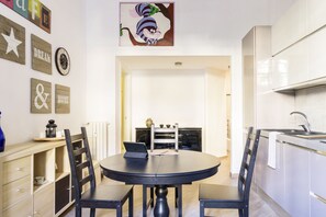 아파트, 침실 2개 | 객실 내 식사 공간