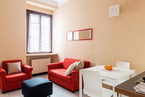Living area - Asso Master Guest apartment (Milan)