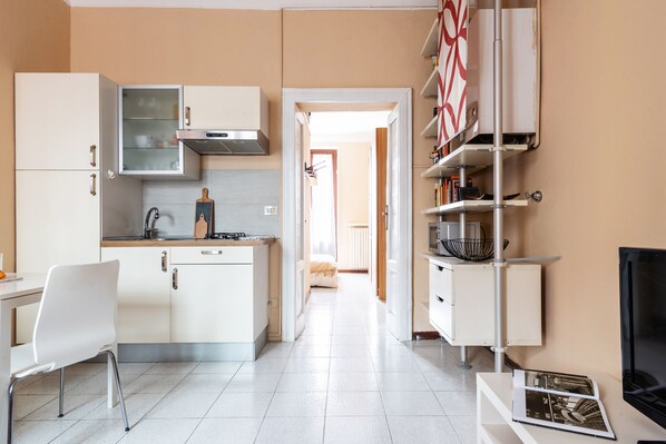 Appartement, 1 chambre | Coin séjour | Télévision à écran plat