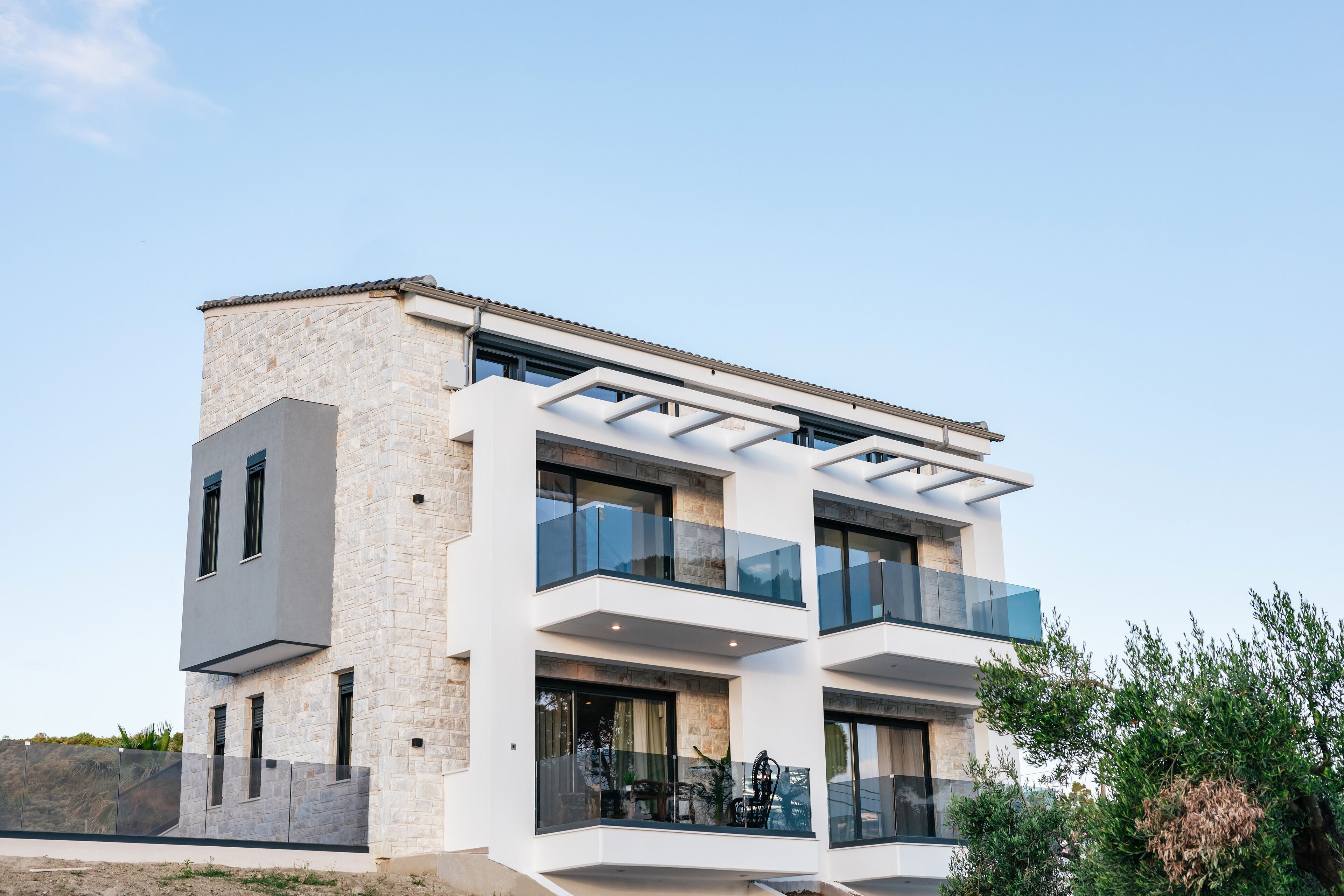 Fassade der Unterkunft