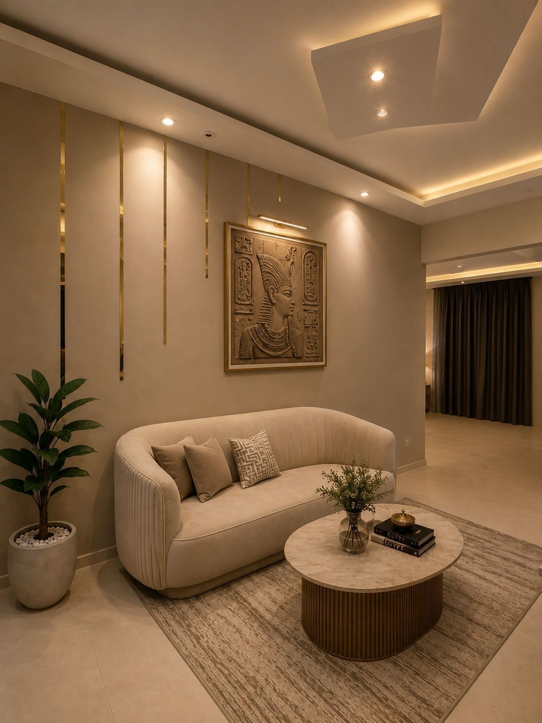 Ropa de cama de alta calidad y minibar con artículos gratuitos 