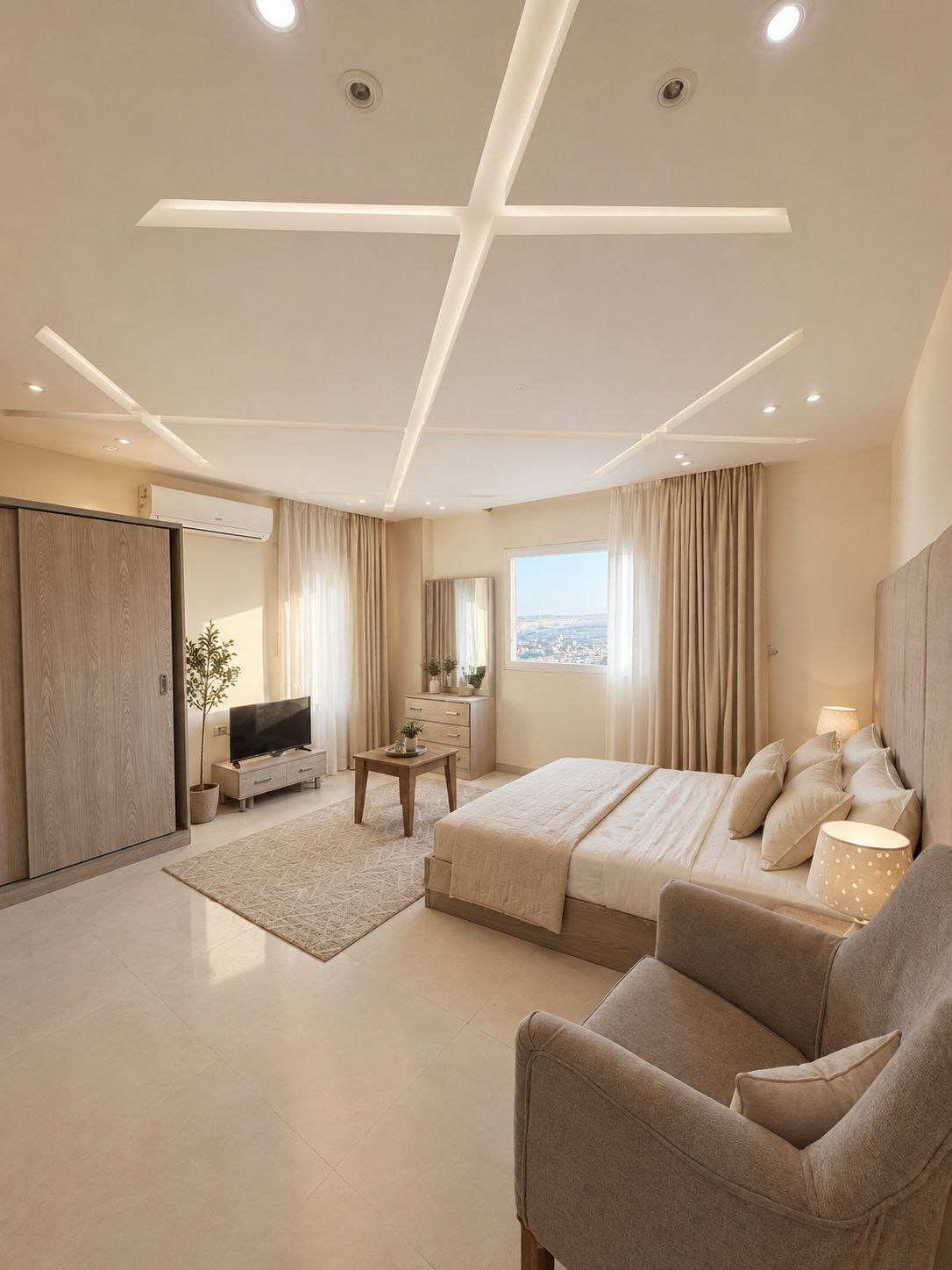 Premium bedding, free minibar, desk, soundproofing