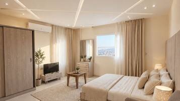 Premium bedding, free minibar, desk, soundproofing