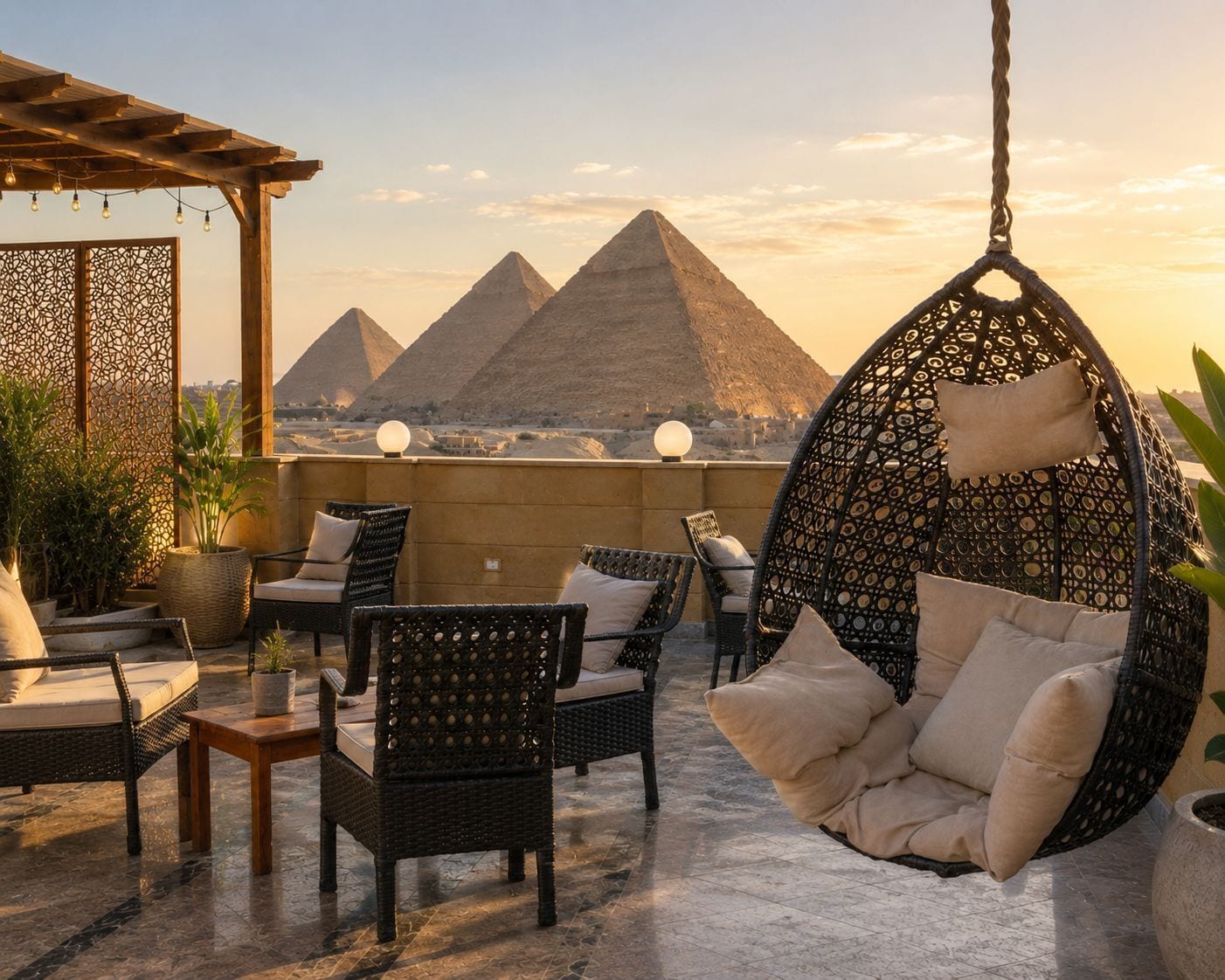 Foto - Gardenia Pyramids View Inn - Rooftop