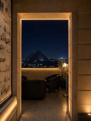 Terrace/patio - Gardenia Pyramids View Inn - Rooftop (Giza)