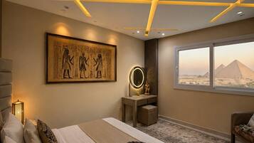 Premium bedding, free minibar, desk, soundproofing
