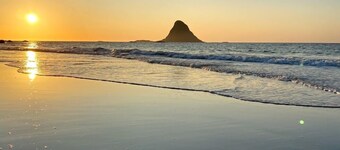 Midnattsol rom og hytter