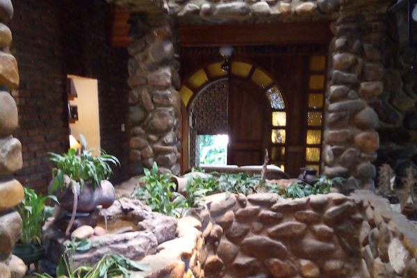 Interior entrance