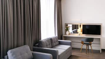 Comfort-Zimmer | Wohnbereich | Flachbildfernseher