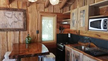 Microwave, oven, electric kettle, toaster