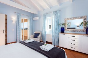 Iron/ironing board, free WiFi, bed sheets, wheelchair access - Villa Al'Azraa by CorfuEscapes (Corfu)