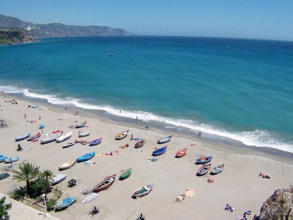 Accommodatie ligt op het strand