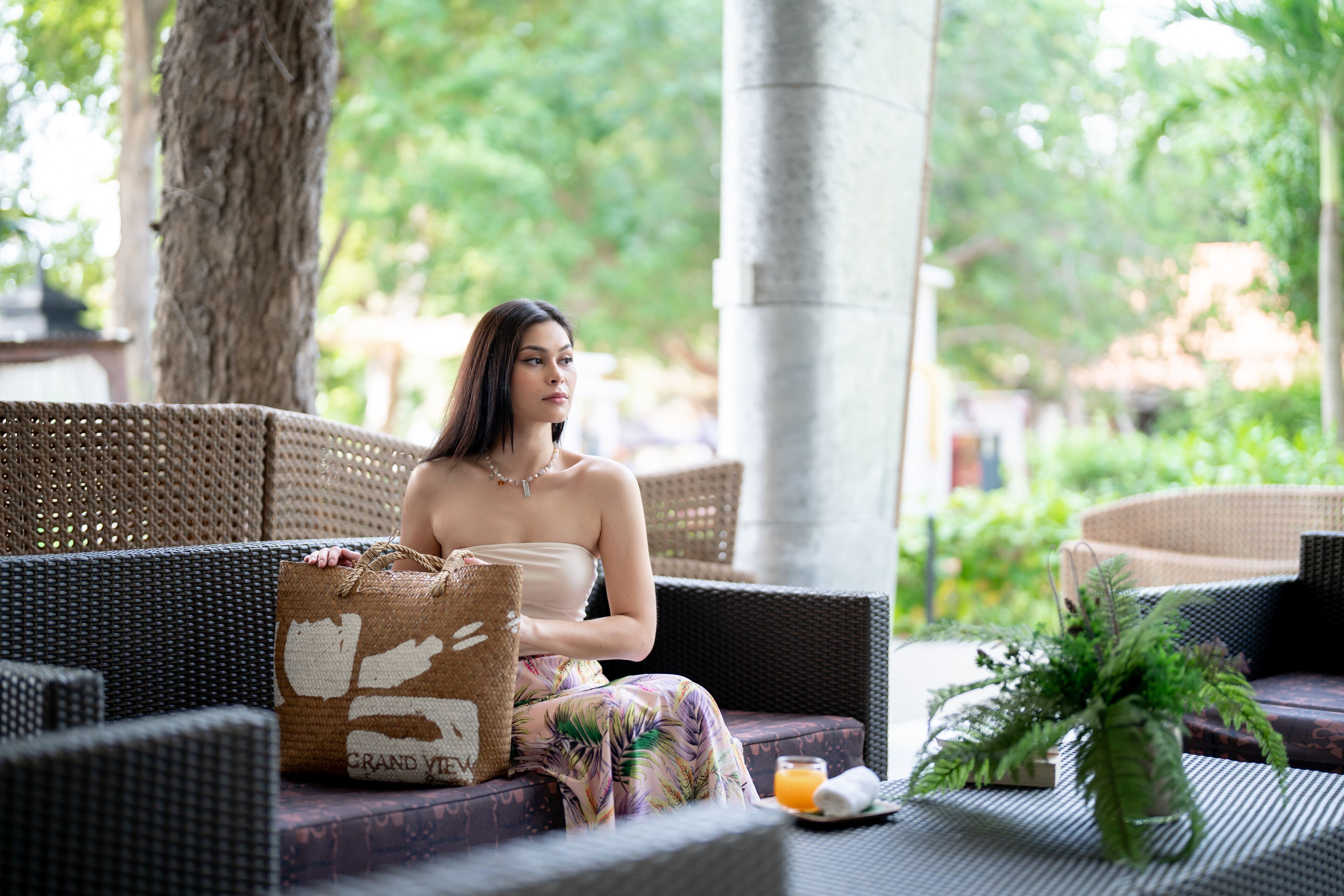 Sitteområde i lobbyen