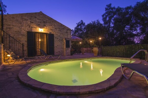 Seasonal outdoor pool