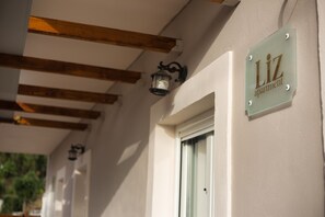 Fassade der Unterkunft