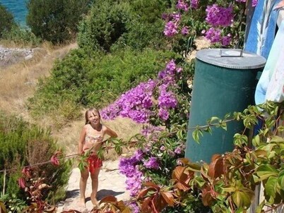 Vacaciones en la playa de Robinson en Croacia