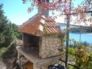 Property grounds - Robinson's vacation right by the sea in Croatia Wonderful vacation for a couple (Tkon)