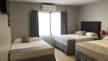 Triple Room, Multiple Beds, Mountain View | Free WiFi, bed sheets