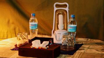 Telttamajoitus | Huoneen varustelu