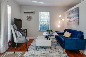 TV connectée, cheminée