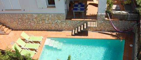 Una piscina climatizada