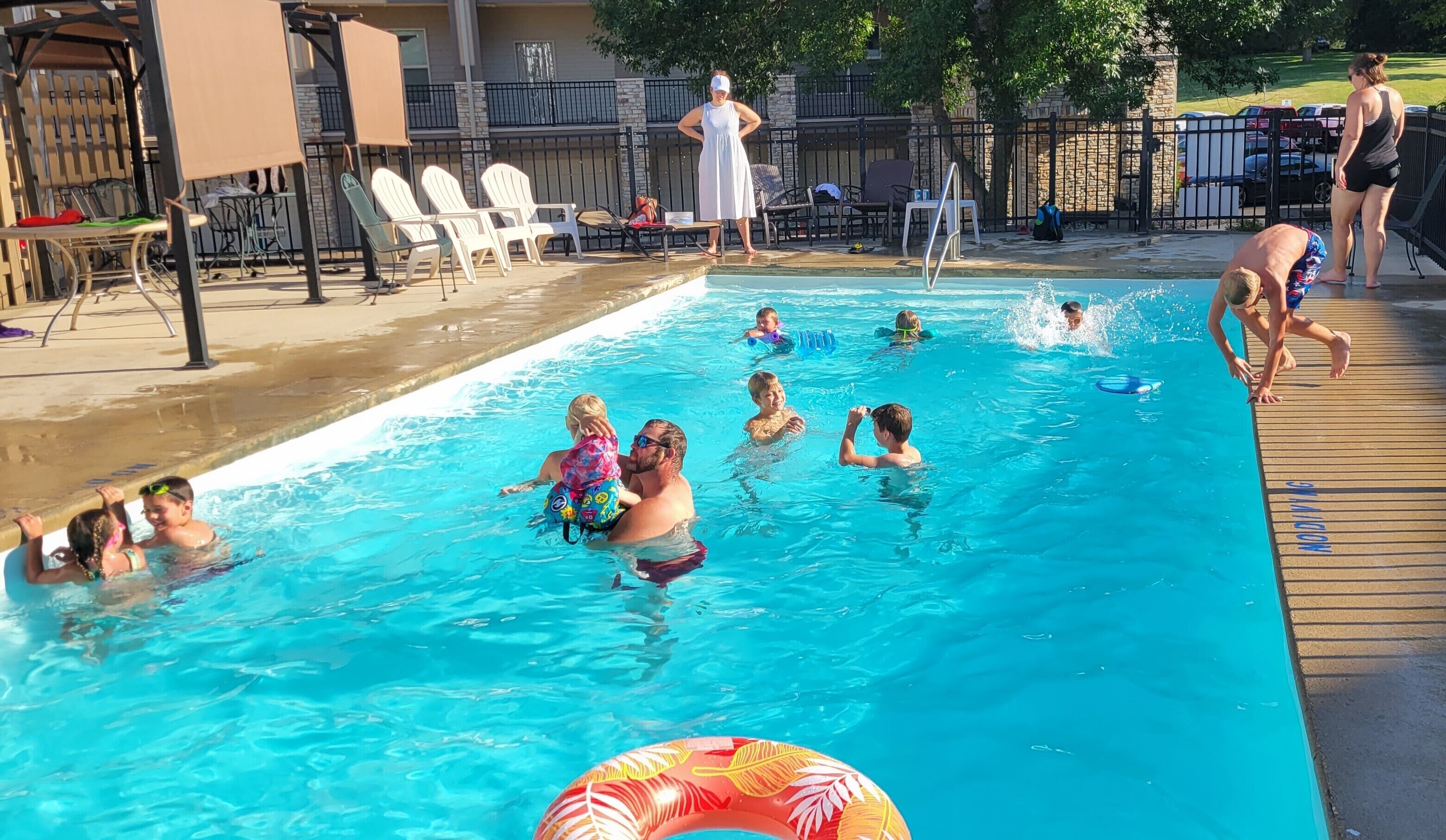 Heated outdoor Pool