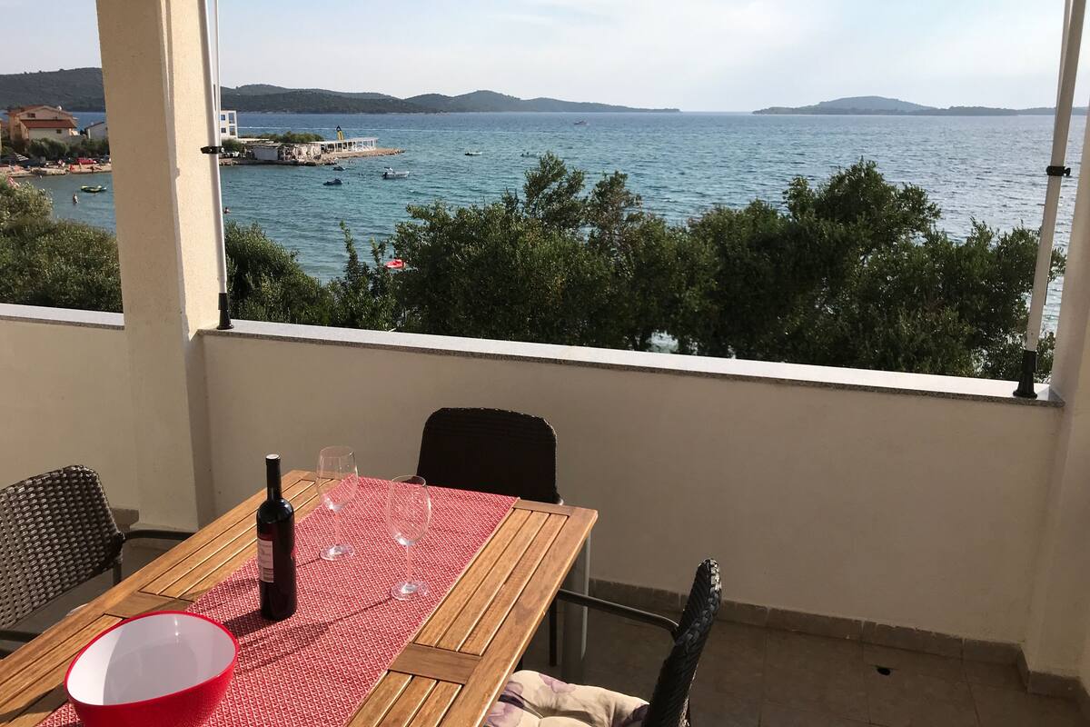 Comfort Apartment, 2 Bedrooms, Sea View | Balcony