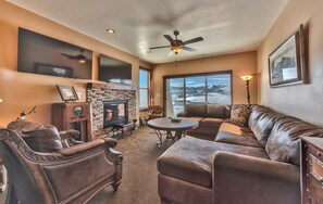 House, 3 Bedrooms | Living area | Fireplace - Black Rock Retreat by Blueswell (Kamas)