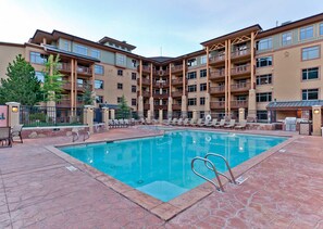 Outdoor pool - Sundial #c303 by Blueswell (Park City)