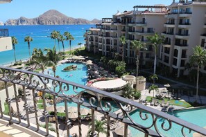 Property grounds - Luxury Medano Beachfront Villa | Stunning decor!  Overlooking Pool and Beach! (Cabo San Lucas)
