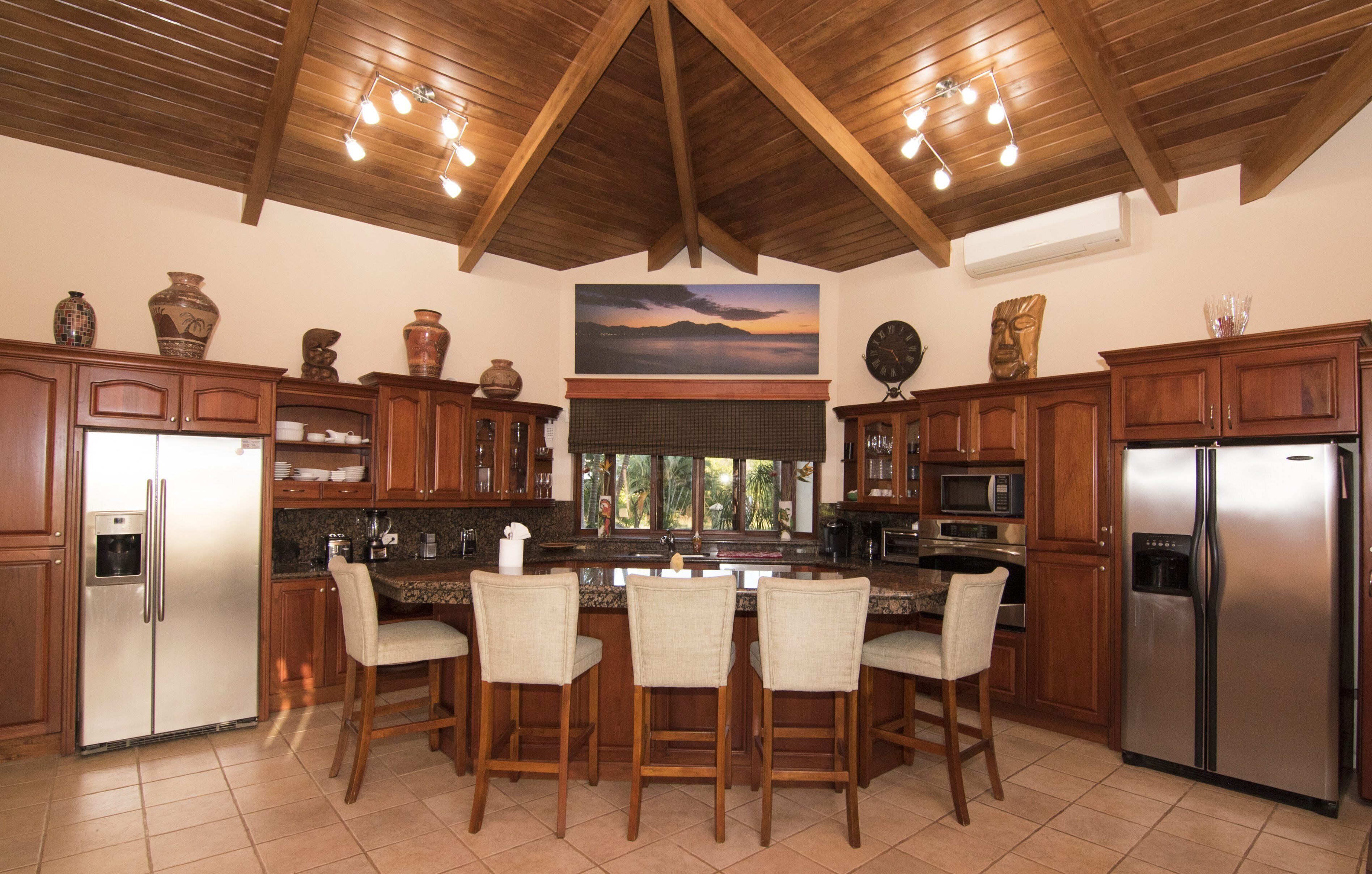 Luxury Villa, 4 Bedrooms, Private Pool, Ocean View | Private kitchen | Full-sized fridge, microwave, oven, stovetop
