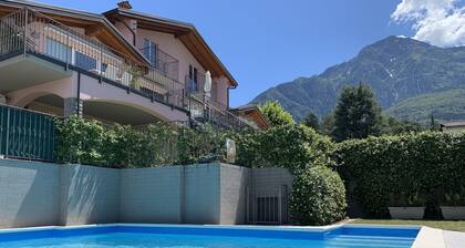 Pool apartment in quiet and central area