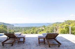 Luxury Villa, 4 Bedrooms, Private Pool, Ocean View | View from room - Casa Alegria (Sardinal)