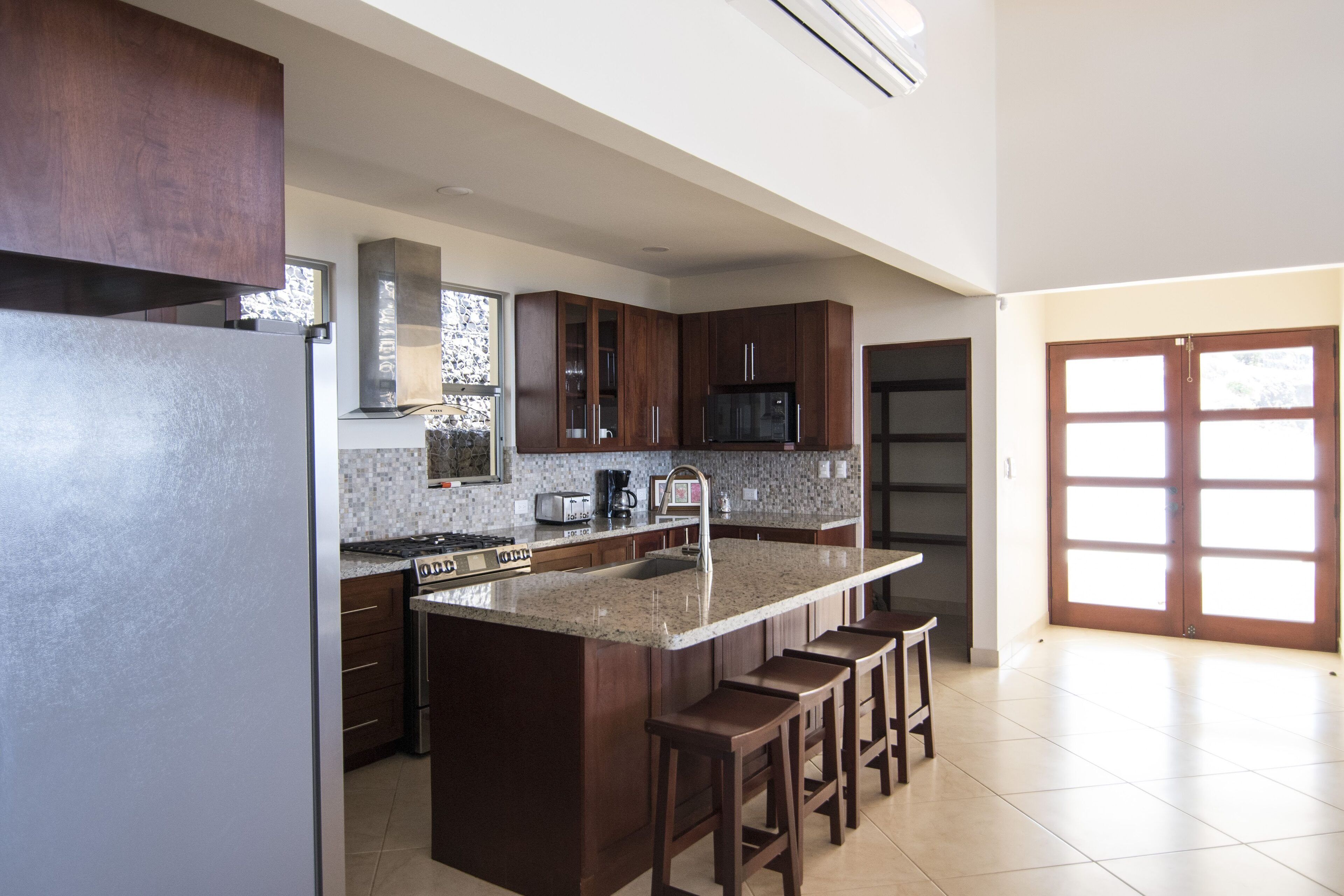 Luxury Villa, 4 Bedrooms, Private Pool, Ocean View | Private kitchen | Full-sized fridge, microwave, oven, stovetop