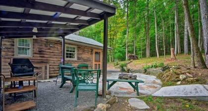 Cabaña escondida escondida en las montañas Blue Ridge en un entorno muy privado