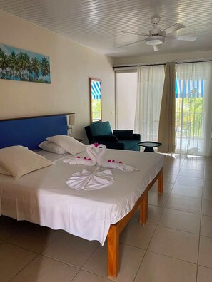 1 dormitorio, Internet, ropa de cama