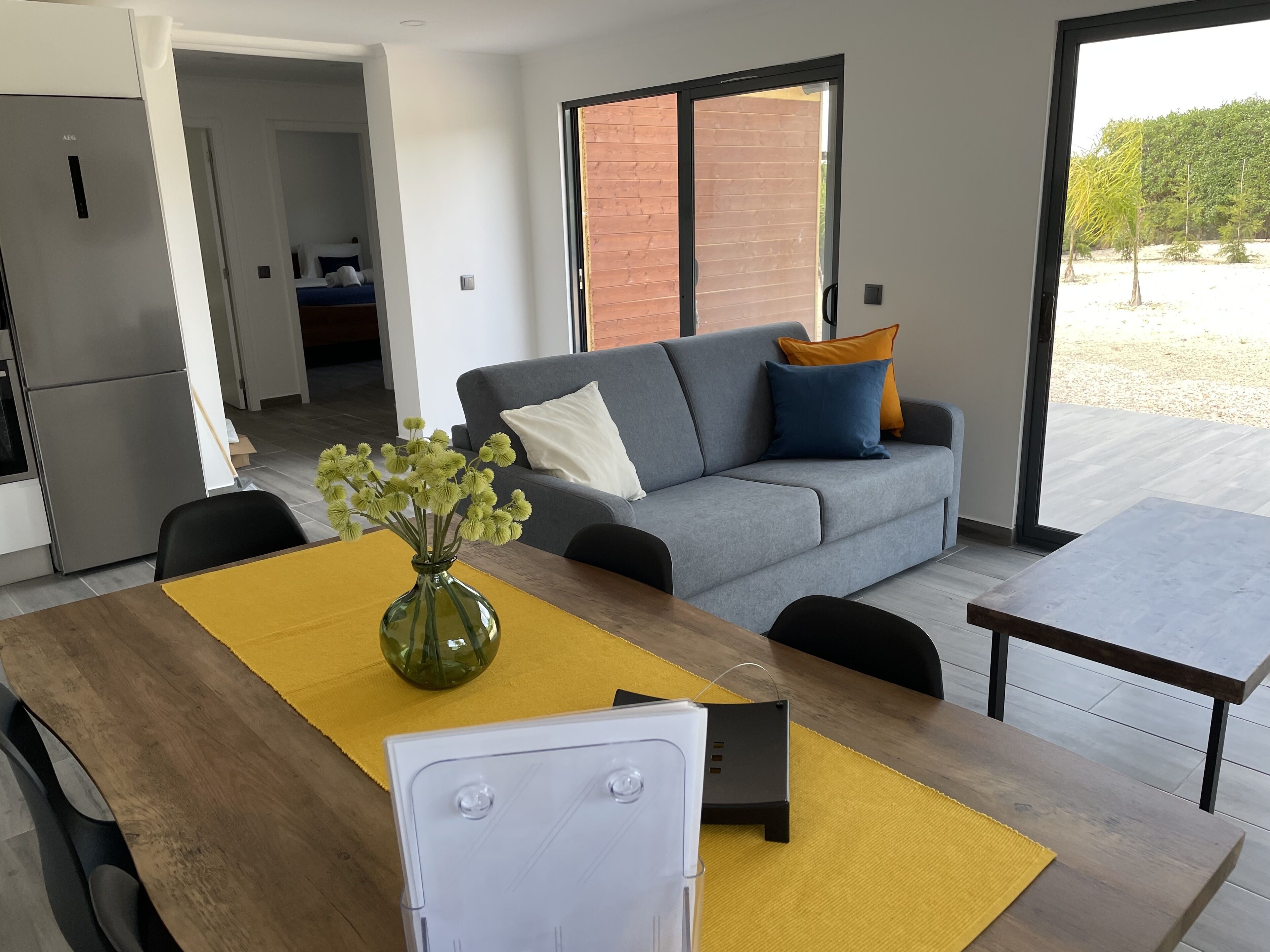 32-inch TV with satellite channels