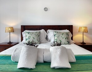 Casa, 2 habitaciones (House 1 / Herdade do Kuanza) | Ropa de cama de alta calidad y decoración individual