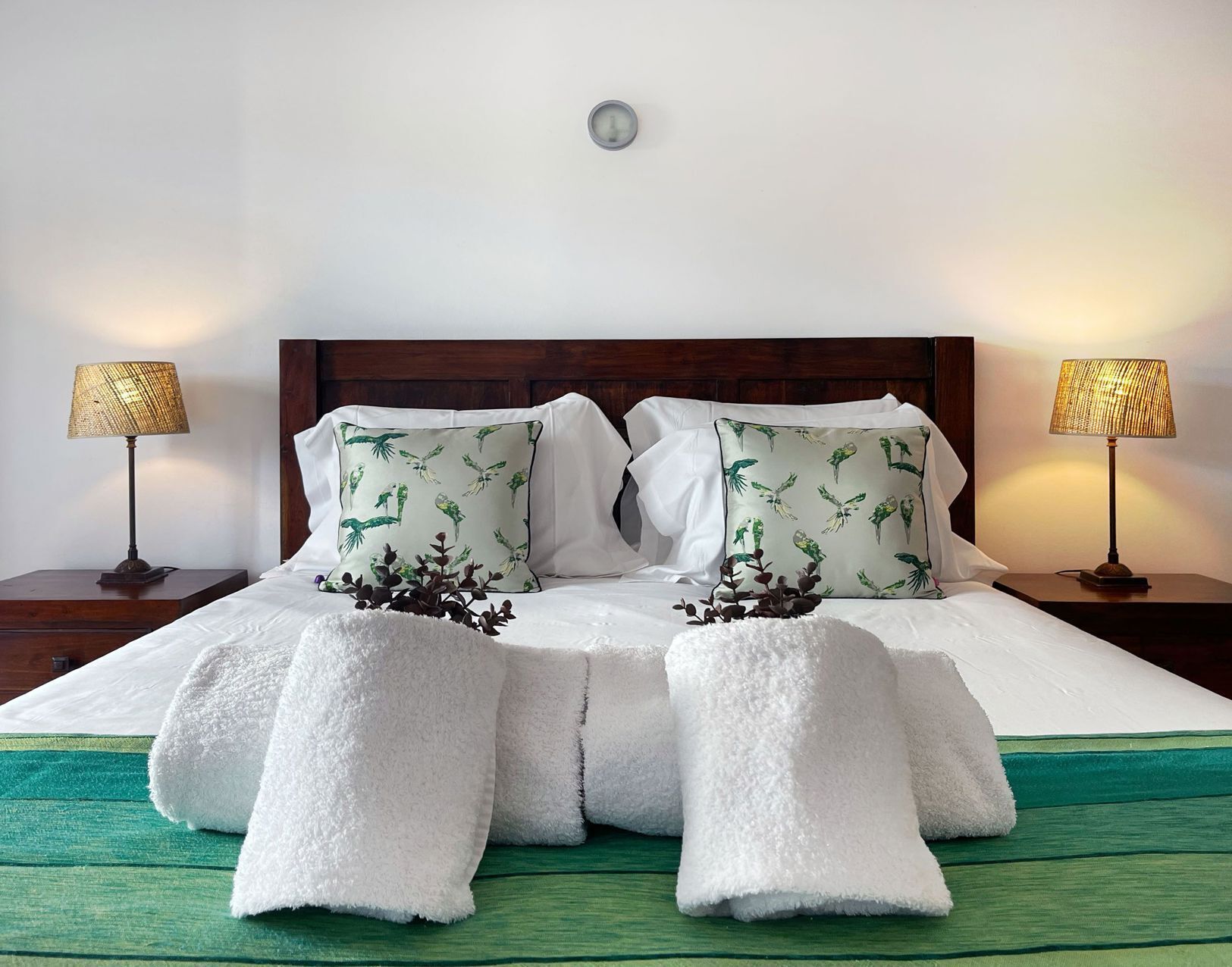 Premium bedding, individually decorated, individually furnished