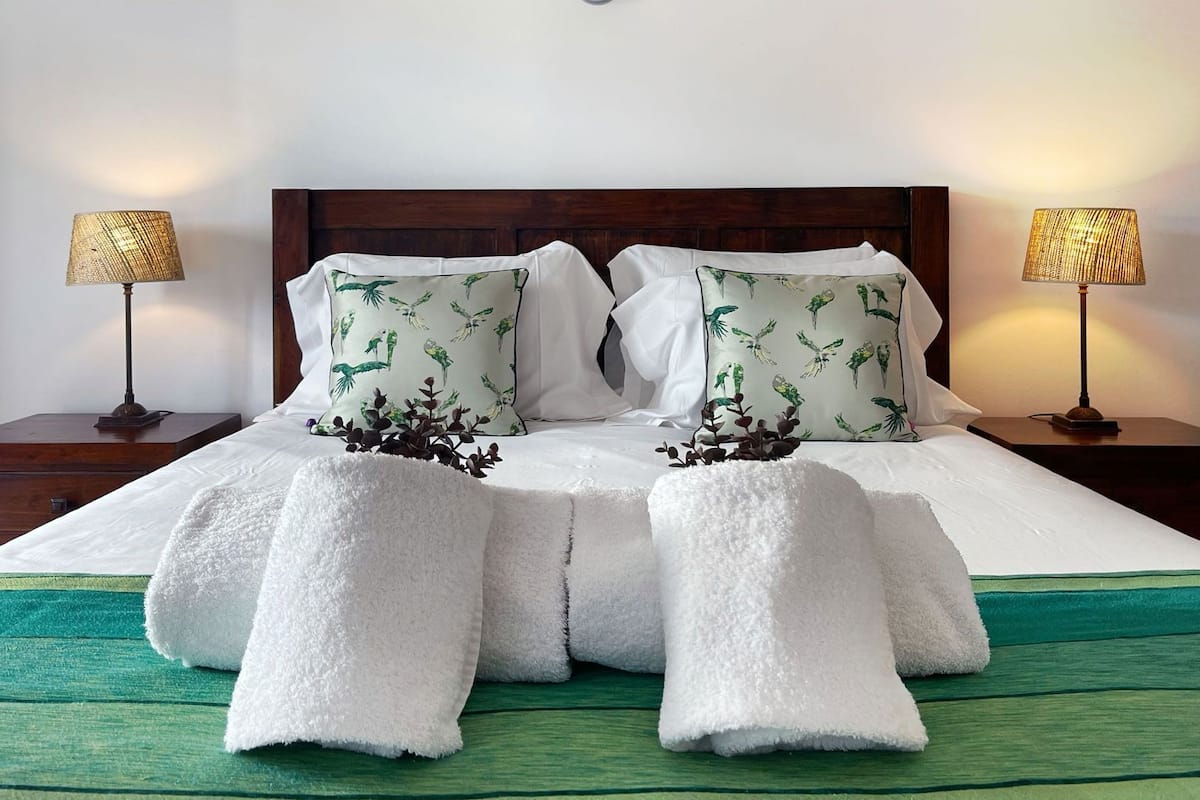 Premium bedding, individually decorated, individually furnished