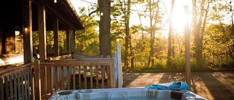 Baignoire à remous extérieure