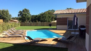Unclassified image, 5 of 18, button - Villa with swimming pool for 8 people in Moliets et Maa (Moliets-et-Maa)