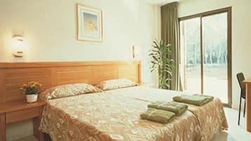 1 dormitorio, Internet, ropa de cama