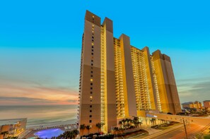 Exterior - Gulf-front, 23rd-floor condo with pools, hot tubs, seasonal beach service & gym (Panama City Beach)