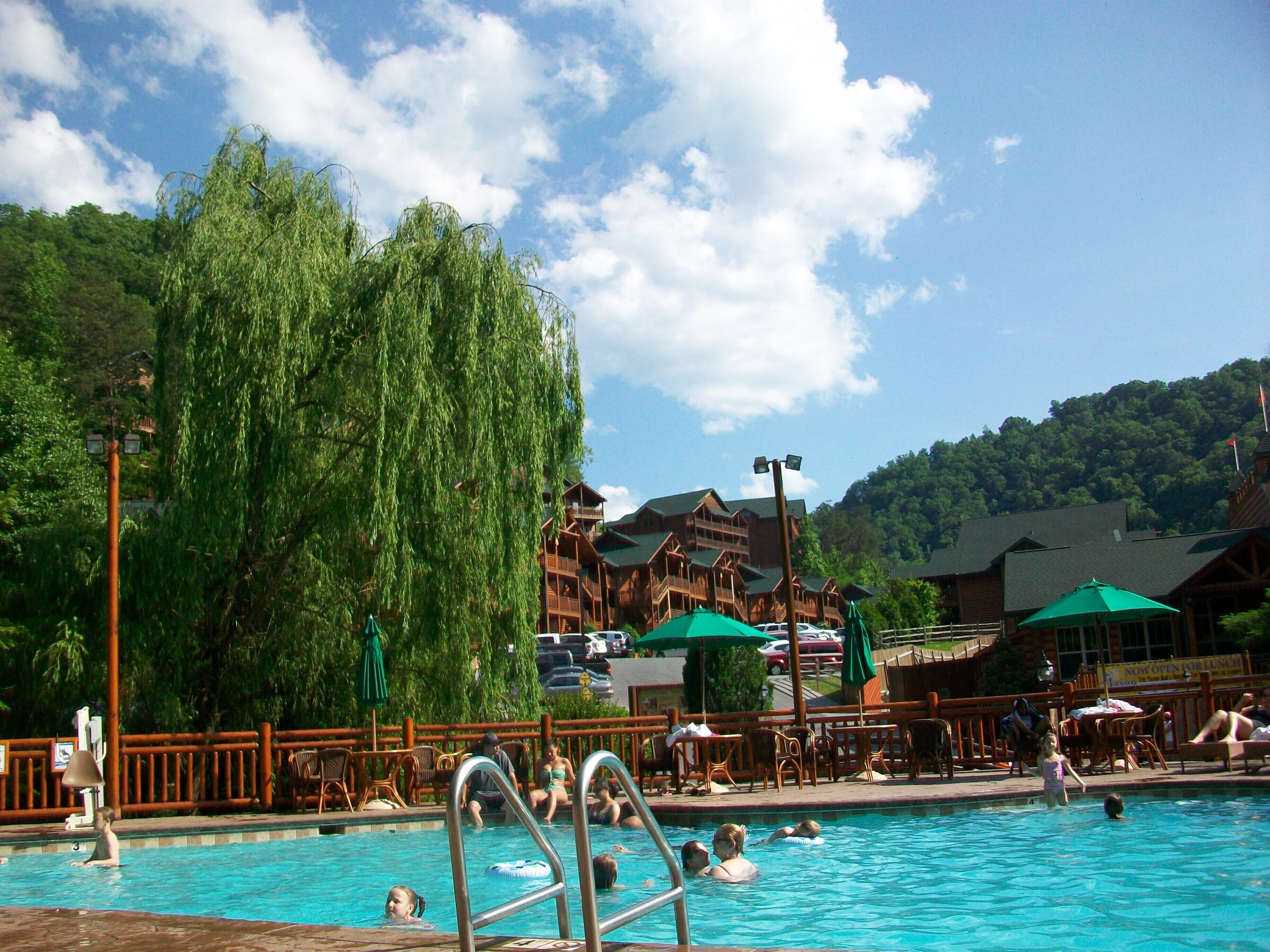 Indoor pool, outdoor pool
