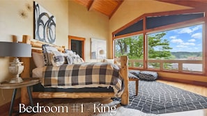 4 bedrooms, memory-foam beds, desk, iron/ironing board
