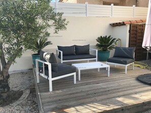 Terrace/patio - Villa with pool near beach and shops for 8 people (BANDOL)