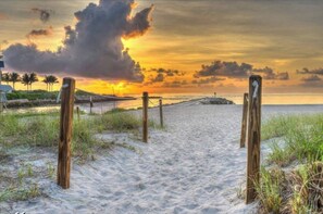 Beach nearby, beach towels