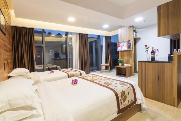 Chambre Ville | Bureau, Wi-Fi gratuit, draps fournis